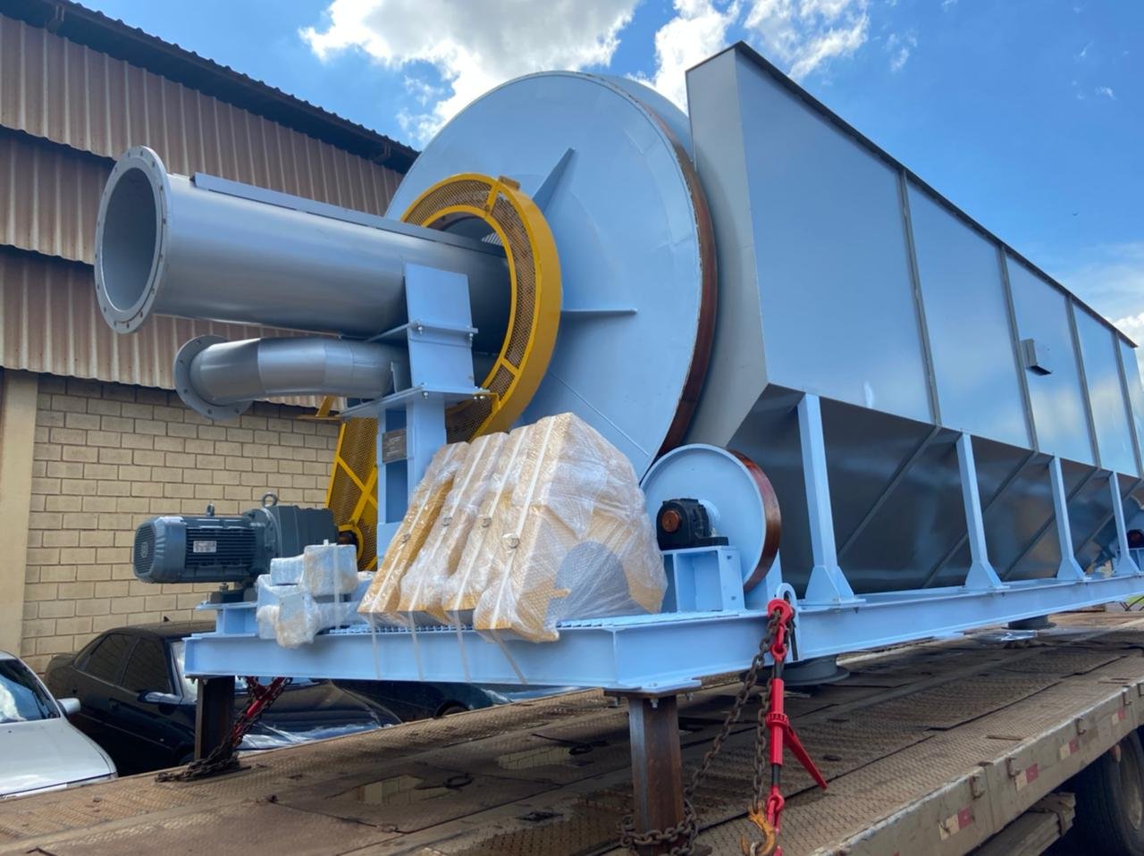 4 - PENEIRA ROTATIVA DUPLA FUNÇÃO Ø2000 X 7000 MM - BARRALCOOL - OS 17428