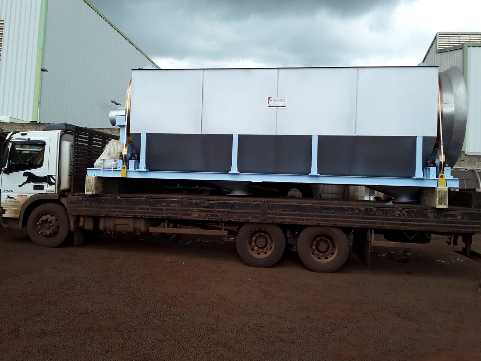 5 - PENEIRA ROTATIVA FLY ASH Ø2500 X 6000MM - BOM SUCESSO - OS 16895